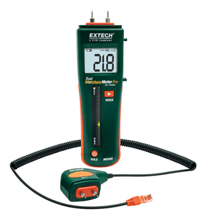 Extech MO265 Combination Pin/Pinless Moisture Meter