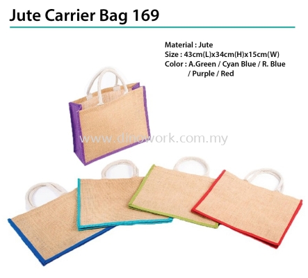 Jute Carrier Bag 169