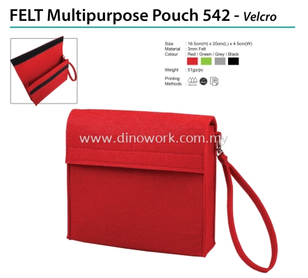 FELT Multipurpose Pouch 542 - Velcro