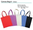 Canvas Bag 6 - Colour Cotton Tote Bag Bag Series