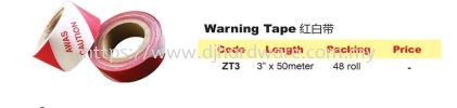 warning tape white/red Products covid19 protection Hot item Products covid19