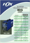 MIG-500EF Power Tech FOX Inverter Mig/mag Welding and Cutting Equipment