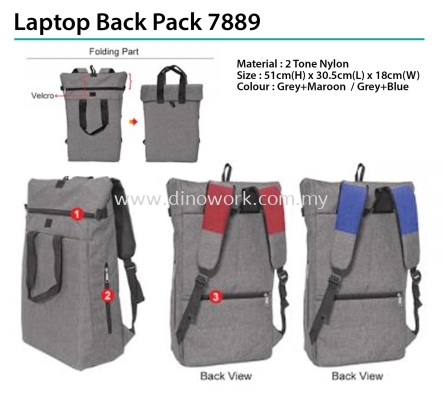 Laptop Back Pack 7889