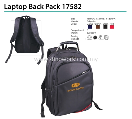 Laptop Back Pack 17582