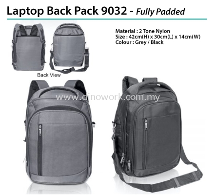 Laptop Back Pack 9032 - Fully Padded