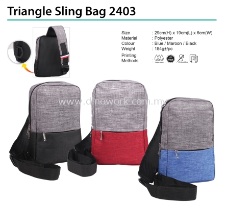 Triangle Sling Bag 2403