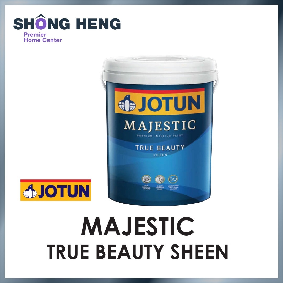 JOTUN INTERIOR PAINT MAJESTIC TRUE BEAUTY SHEEN PAINT