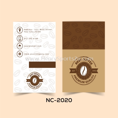 Restaurant Name Card - NC2020