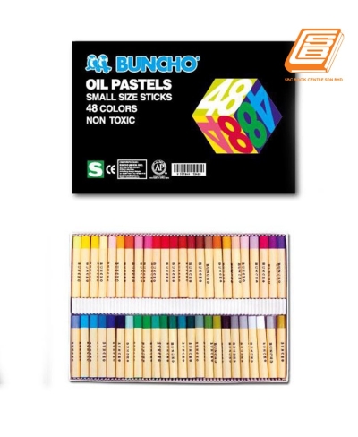 Buncho 48 Colors Oil Pastels 