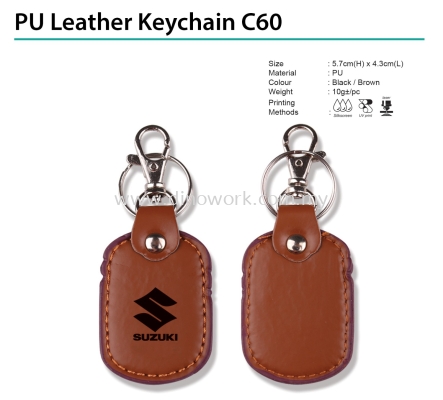 PU Leather Keychain C60