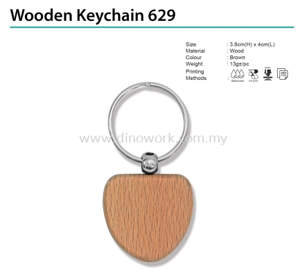 Wooden Keychain 629