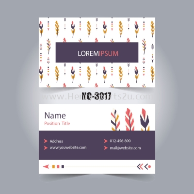 Flora Name Card - NC3017