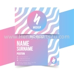 Modern Name Card - NC6032