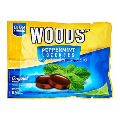 Wood's Original Peppermint Lozenges Cough 6 Drops