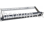 1U Professional Modular Unshielded Patch Panel NETWAY Cable