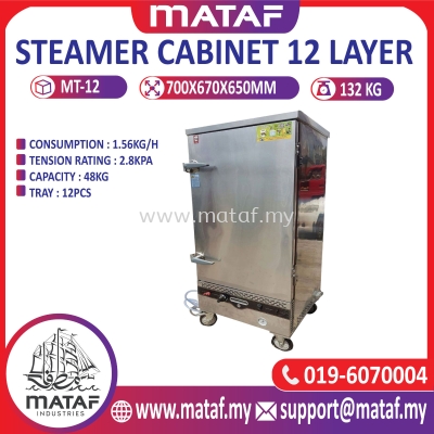 Mesin Steamer (Kukus) Gas 12 Layer