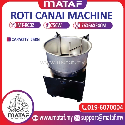 Roti Canai Machine 25kg/Mesin Uli Doh Roti Canai  25kg