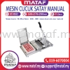 Mesin Cucuk Satay Manual HAMBURGER & SATAY MACHINE MEAT PROCESSING