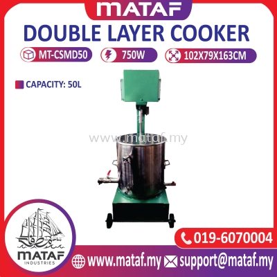 Mesin Double Layer Cooker