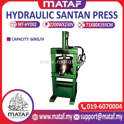 Mesin Pemerah Santan Hydraulic MT-HYD02