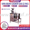 Soya Bean Cooker Gas (2 In 1)/Mesin Air Kacang Soya (2 In 1) SOYA BEAN MILK MACHINE SOYA PROCESSING MACHINE