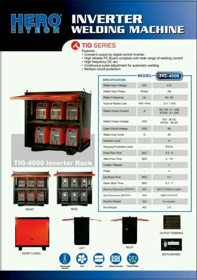 TIG-4000 With Rack