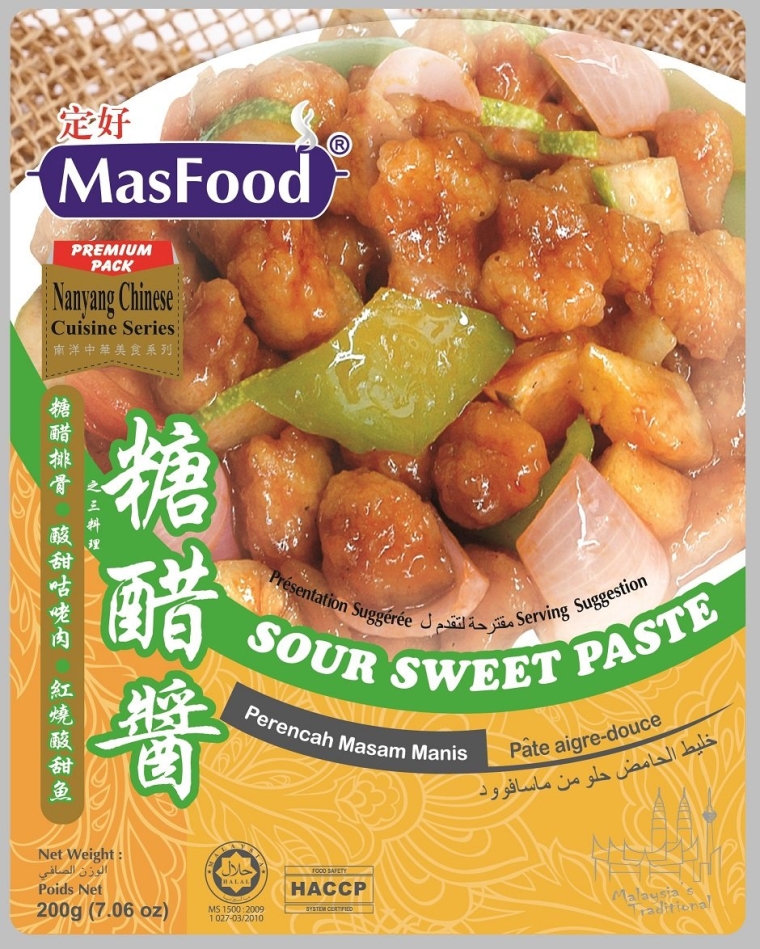 SOUR SWEET PASTE Nanyang Chinese Cuisine Series Paste