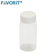 Favorit Scintillation Vials, 20ml, with white Phenolic Screw Cap