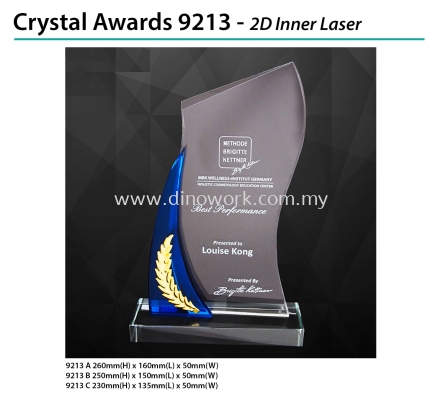 Crystal Award 9213