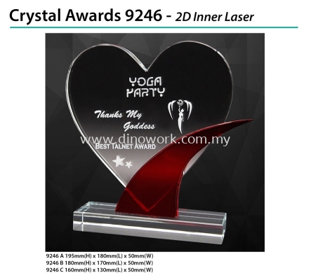 Crystal Award 9246