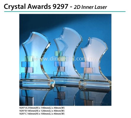 Crystal Award 9297