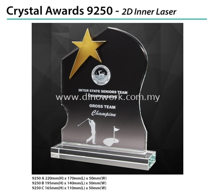 Crystal Award 9250