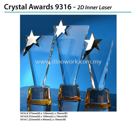 Crystal Award 9316