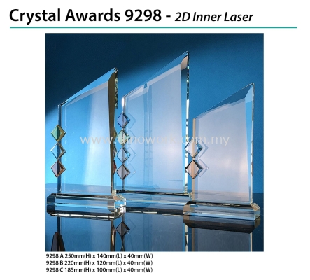 Crystal Award 9298