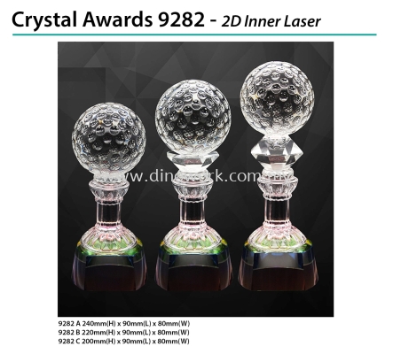 Crystal Award 9282