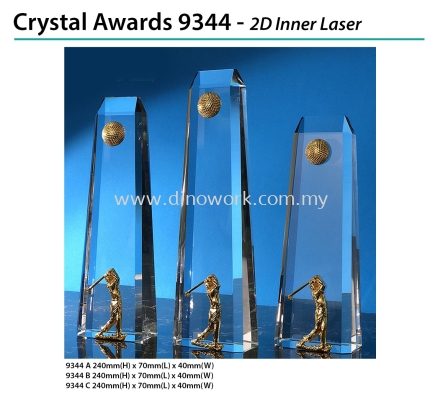 Crystal Award 9344