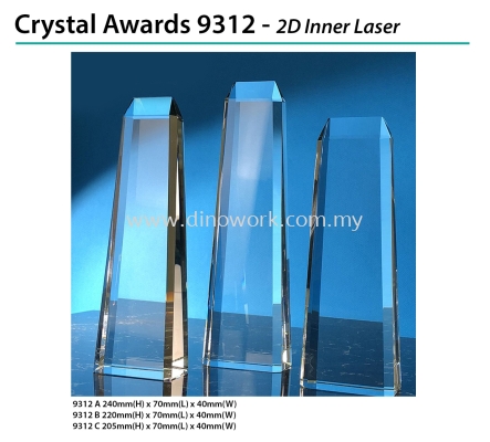 Crystal Award 9312