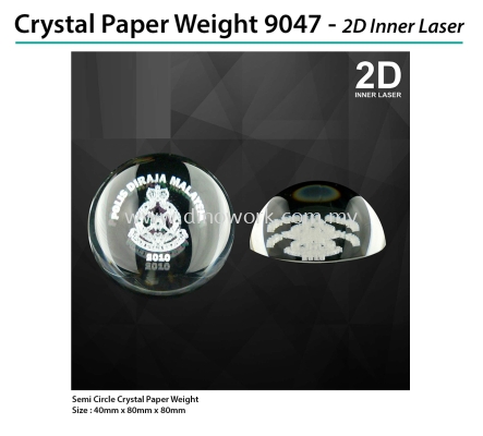 Crystal Paper Weight 9047