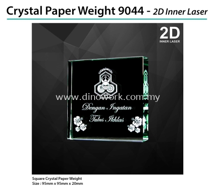 Crystal Paper Weight 9044