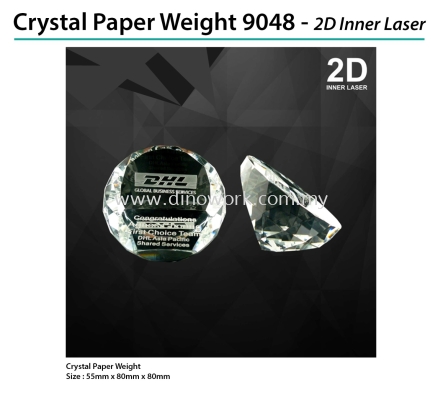 Crystal Paper Weight 9048