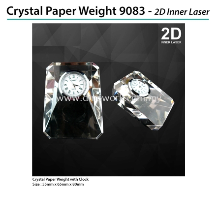 Crystal Paper Weight 9083