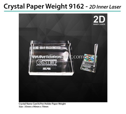 Crystal Paper Weight 9162