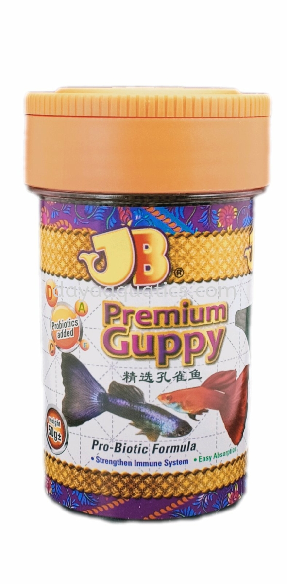 Premium Guppy Wholesaler Manufacturer Supplier Supply Fish Food Categories Jb Series Daya Aquatics