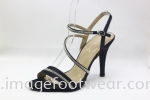 Elegant Lady Fashion Sandal with 2.8 Inch Heel - TF-1802- BLACK Colour Ladies Fashion Shoes with 2.8 Inch Heels Ladies Fashion Shoes with High Heels