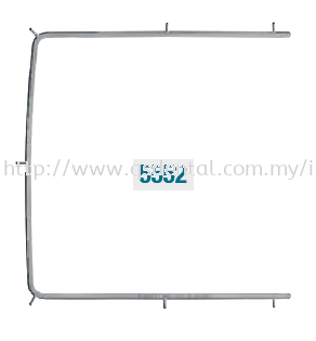 5552 140mm x 140mm Rubber Dam Frame Large