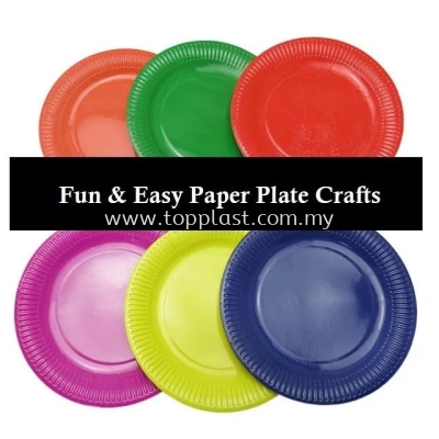 Paper Plate (Colourful)