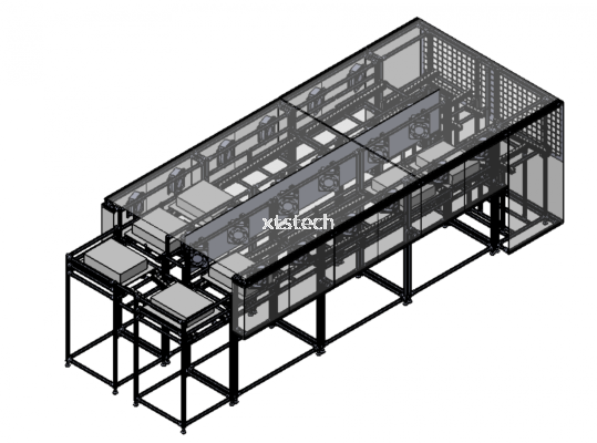 Sterilisation, Disinfection or UV & Cooling Conveyor System