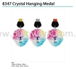 Crystal Hanging Medal 8347 Ready Made Hanging Medal Award