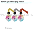 Crystal Hanging Medal 8345 Ready Made Hanging Medal Award