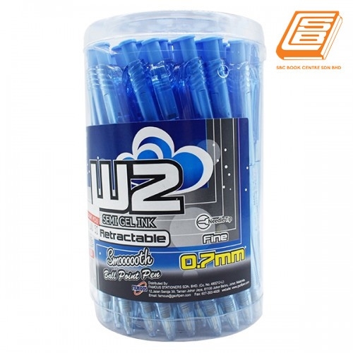 G Soft  0.7MM  Blue W2 Semi Gel Ink 